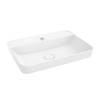 Раковина Kerama Marazzi Plaza PLR.wbi.55.1 встраиваемая сверху 55, белая глянцевая