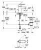 Смеситель для раковины Grohe Eurosmart Cosmopolitan 3282500E фото 16