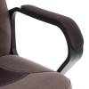 Кресло компьютерное Tetchair Parma (22) 25035 коричневый, велюр, ткань фото 8