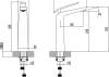 Смеситель для раковины Lemark Melange LM4909CW фото 6