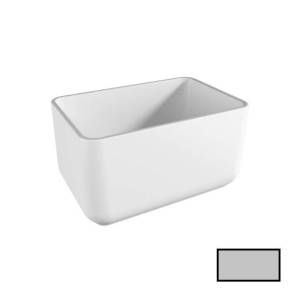 Раковина Isvea Allegro 60 10AL66060-2V серый камень матовый, 60x40