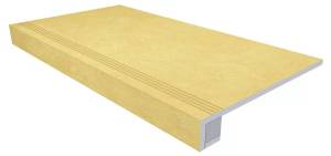 Ступень Ametis by Estima Spectrum 39140 Set/Steptrade/SR04_NS/33x120/Riser/SR04_NS/14,5x120 33x120 неполированная с бортиком + Подступенок 14.5x120