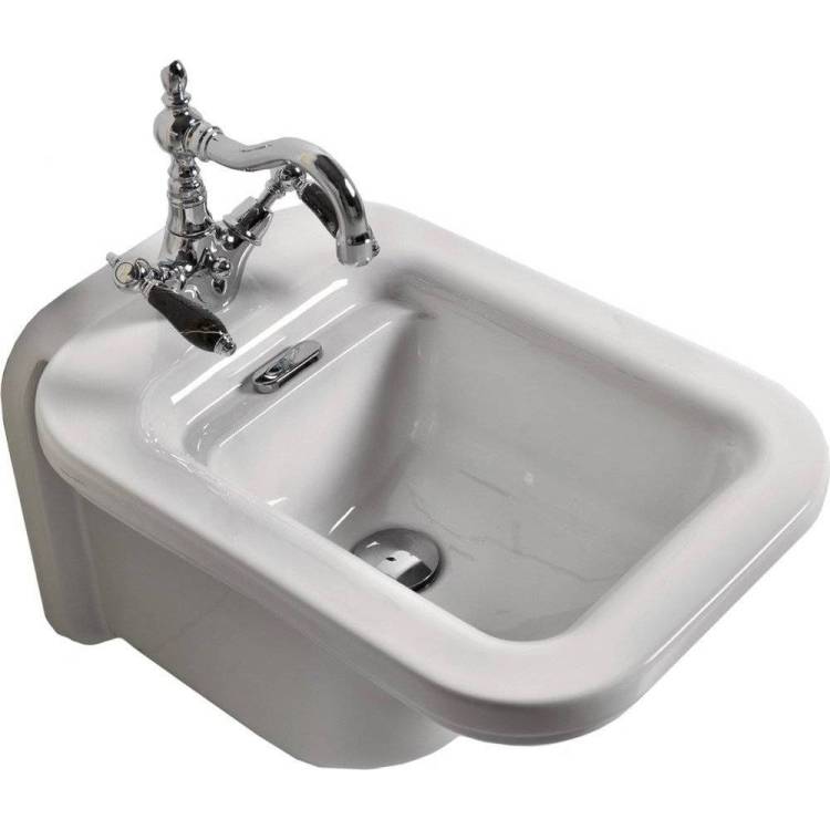 Биде подвесное Kerasan Waldorf 4125K1bi/cr*1