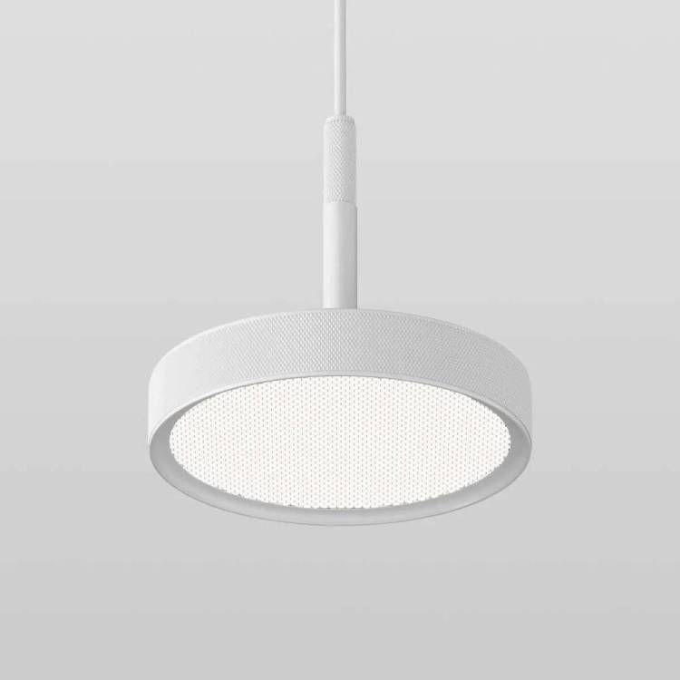 Подвесной светодиодный светильник Elektrostandard Plate 50260 LED 14W 4000K белый