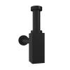 Сифон для раковины Watersense Eva W00392 черный матовый фото 3