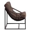 Кресло Tetchair Charli 24901 коричневый, рогожка фото 3