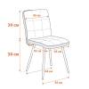 Стул Tetchair Medeo 24301 синий фото 11