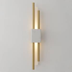 Бра светодиодное Crystal Lux CARTA AP6W LED WHITE/BRASS