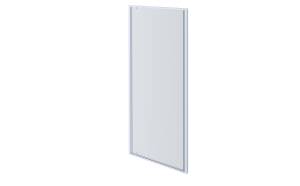 Душевая дверь Aquatek AQ ARI PI 10020CH профиль хром, стекло прозрачное 100x200