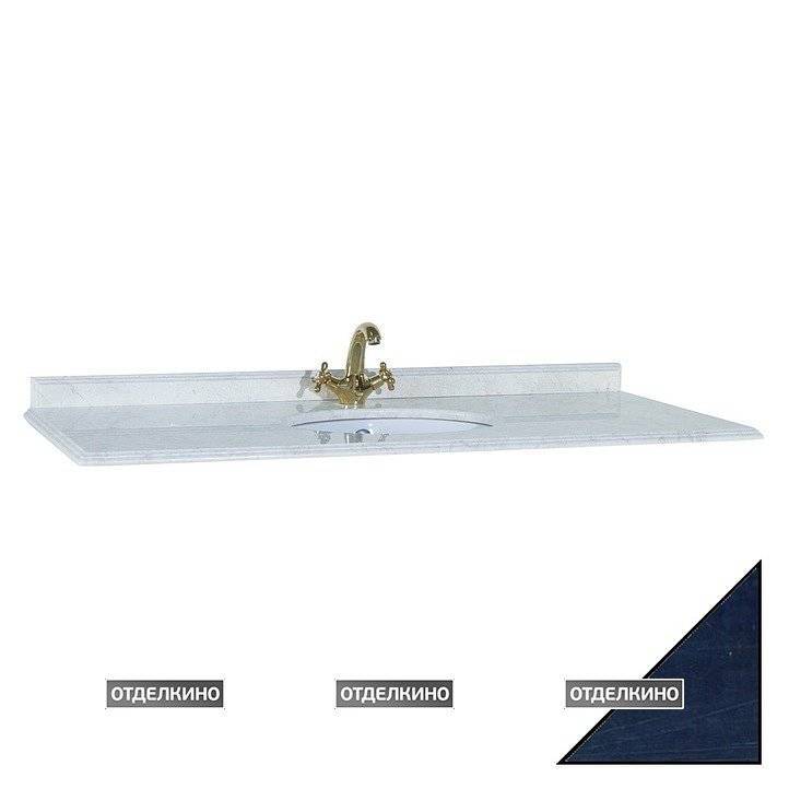 Столешница Bellezza Рим 120 nero marquina