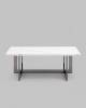 Стол журнальный Stool Group Нэйтан ECT-0106-GM сталь темный хром 122x61 фото 2