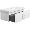 Тумба под раковину La Fenice Cubo FNC-01-CUB-BG-100 Белый фото 2