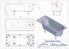 Ванна из искусственного камня Астра-Форм Лира 01010094 белая матовая, Solid Surface, 170x70 фото 7