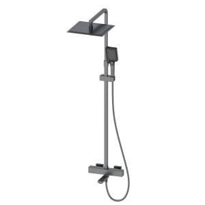 Душевая стойка Oliveeka D OL-739901-BGM оружейная сталь