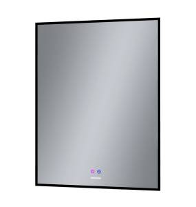Зеркало Grossman Pragma-норма Black 1860802 600x800x45 мм, LED с сенсорным выключателем и подогревом