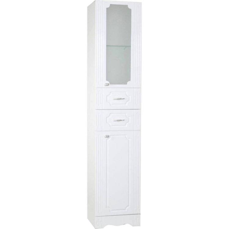 Шкаф-пенал Bellezza Кантри 40 L/R, универсальный, со стеклом