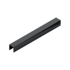 Профиль П-образный Neexy pv83-19 BBL черный блестящий 270x1x1
