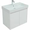 Тумба с раковиной Aquanet Nova Lite 75 302526 подвесная, белый глянец фото 4