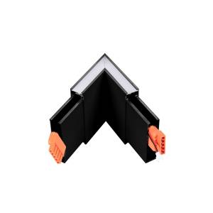 Соединитель угловой L образный для модульных светильников Arlight Lineair Flat 031539