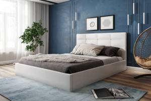 Кровать 1800х2000 НК-Мебель Соната 72306333 Белый 110.3x189.4x214.1