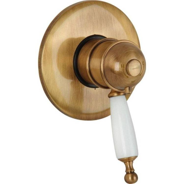 Смеситель для душа Migliore Oxford 19101 термостатический, с внутренней частью, бронза