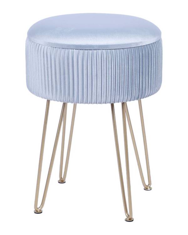 Пуф Stool Group Астор 23A1696VD-8167-58 светло-голубой