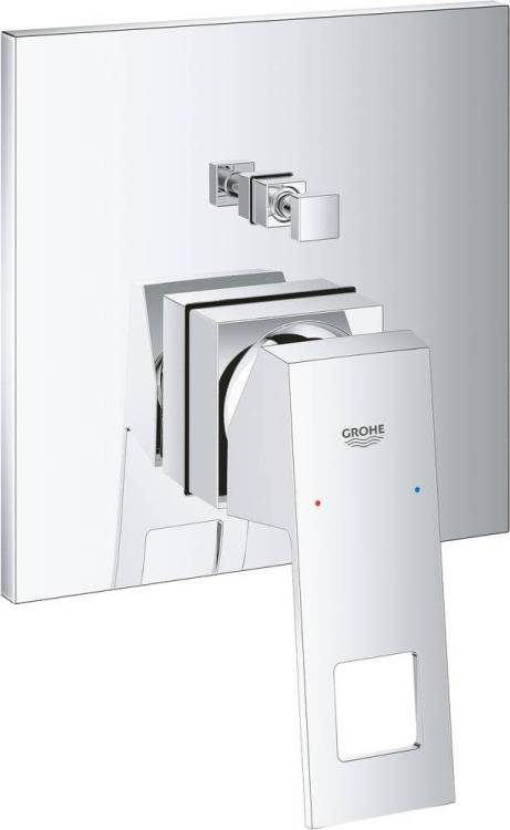 Смеситель для ванны с душем Grohe Eurocube 24062000 хром