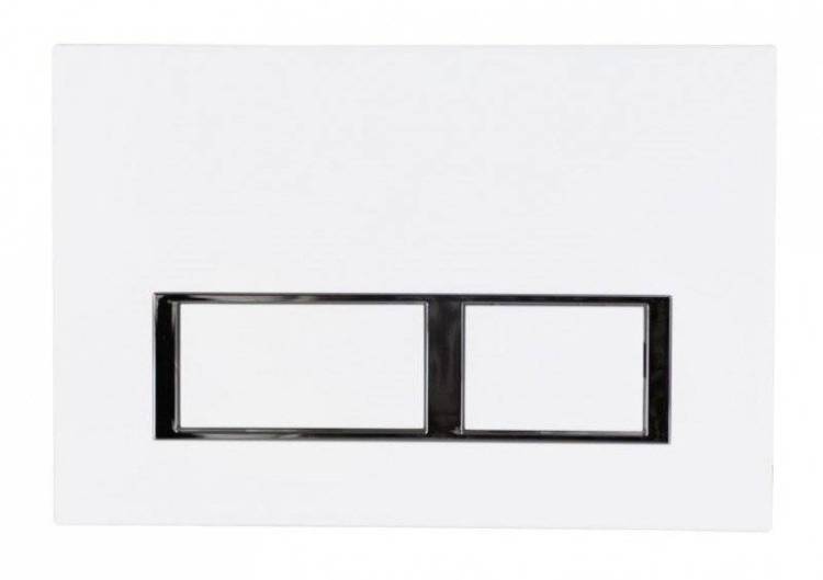 Кнопка смыва Esbano Fram PRK-12GW Glossy White