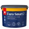 Краска интерьерная Tikkivala Euro Smart 2 глубокоматовая база A 9 л