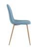 Набор из 4 стульев Stool Group Валенсия SN OS-001 1009-8 X4 голубой фото 8