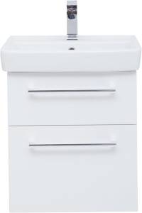 Тумба с раковиной Dreja Q max 55 белая
