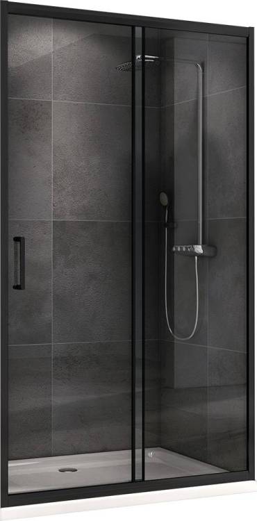 Душевая дверь Abber Schwarzer Diamant AG30170B Черный