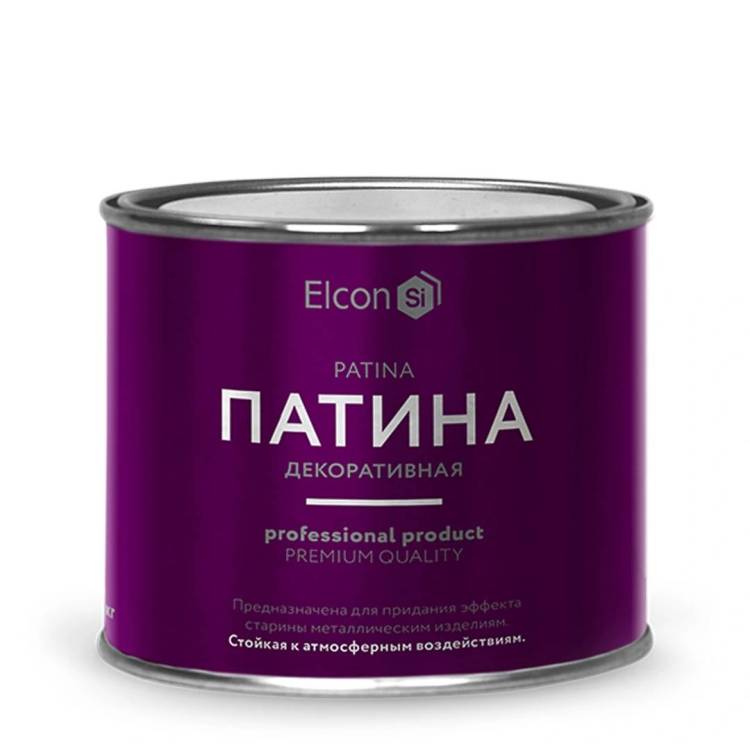 Краска декоративная Elcon Patina медь 0.2 кг