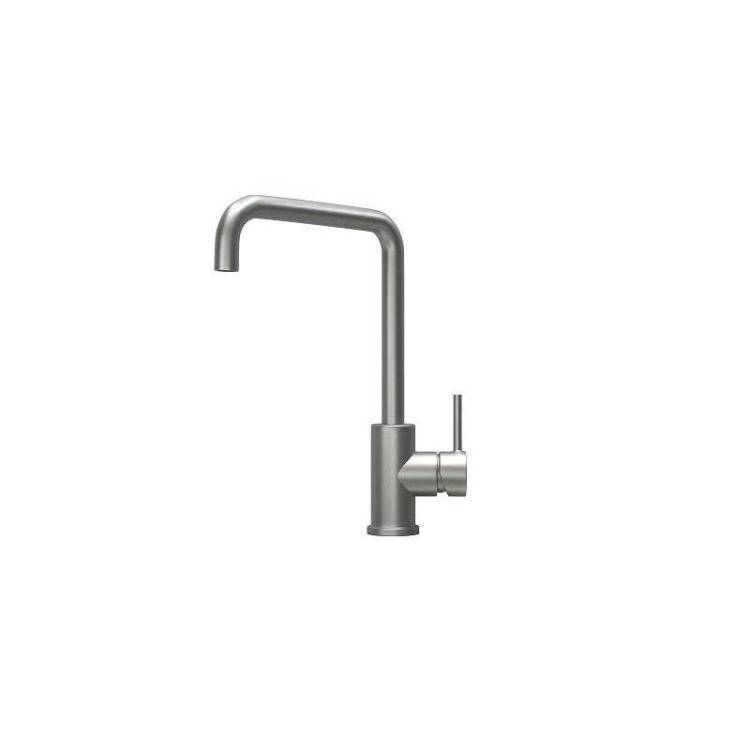 Смеситель для кухни Granula Kitchen Space KS-7110, СТАЛЬ МАТОВАЯ