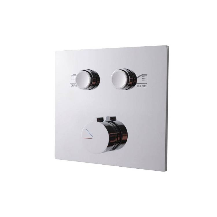 Смеситель для душа Vincea VSCV-421CH встраиваемый, двухфункциональный, хром