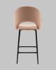 Стул полубарный Stool Group Меган AV 415-H07-08(PP) бежевый, велюр фото 6