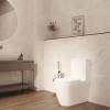 Унитаз-компакт Creto Logan L5 1005-001-L6CW безободковый, сиденье микролифт, белый фото 5