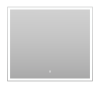 Зеркало Misty Сириус - 80x70 СИР-02-80_70-14 с подсветкой и сенсорным выключателем фото 2