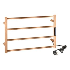 Полотенцесушитель электрический Bemeta 704154085 медь матовая, 56х37 см