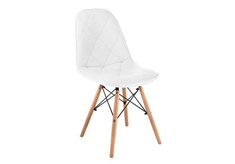 Стул деревянный Woodville Kvadro 15365 1 white / wood