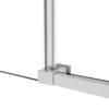 Душевая дверь в нишу Vincea Slim Soft VDS-1SS120CL 1200x2000, профиль хром, стекло прозрачное фото 7