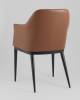 Стул обеденный Stool Group Itan DC1122 997-7+ PU8161s коричневый с коричневой экокожей фото 4