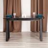 Стол Tetchair Maltido 20627 мрамор чёрный/чёрный 75x75x130 фото 13