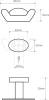 Крючок Bemeta Oval 118406031 фото 3