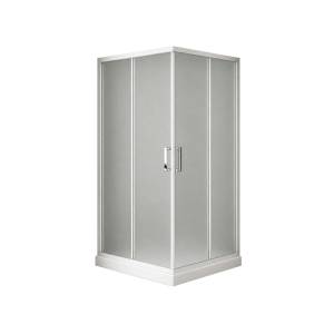 Душевой уголок Royal Bath HPD RB9510HPD-C профиль белый, стекло матовое, 100x95x200