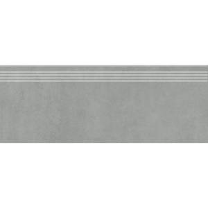 Ступень Kerama Marazzi Про Догана DD841290R/GR Серый Матовый Обрезной 30x80