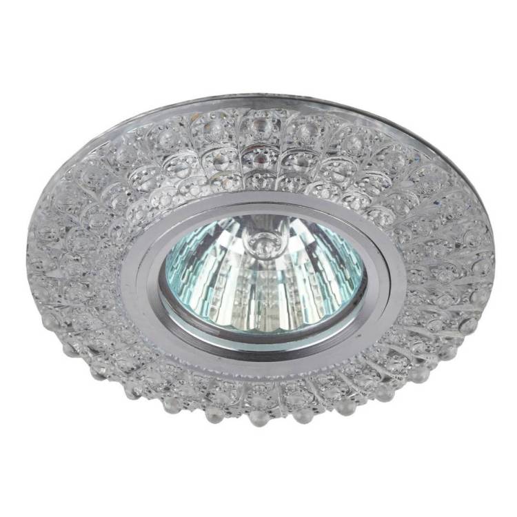 Встраиваемый светильник ЭРА LED с подсветкой DK LD2 SL/WH+PU Б0019198