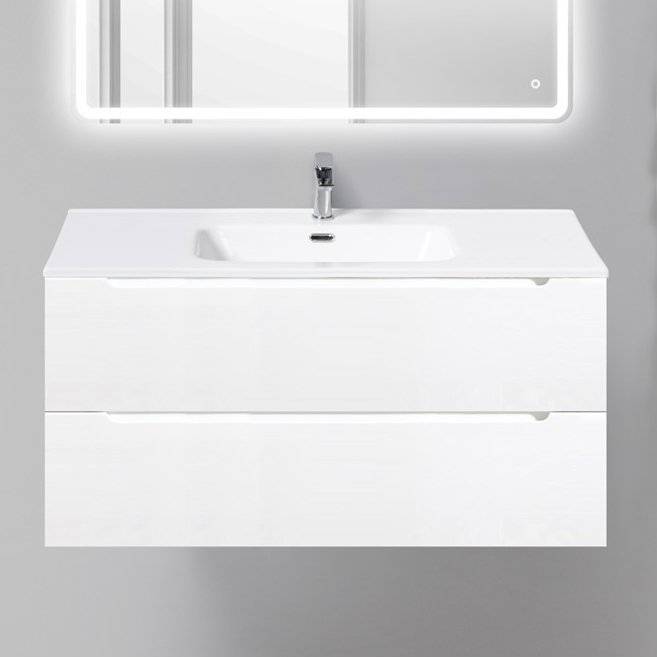 Тумба с раковиной BelBagno Etna 100 bianco opaco