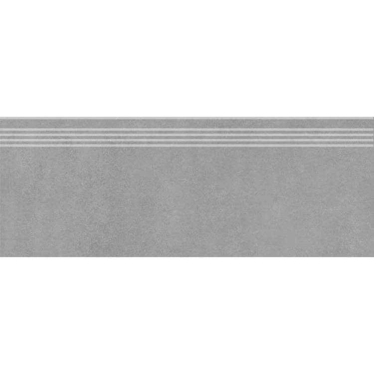 Ступень Kerama Marazzi Про Догана DD841290R/GR Серый Матовый Обрезной 30x80