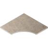 Бортик Italon Эверстоун X2 620090000627 Дезерт Угловой Закругленный 30 60x60